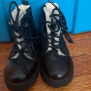 Leather Zara kids boots.